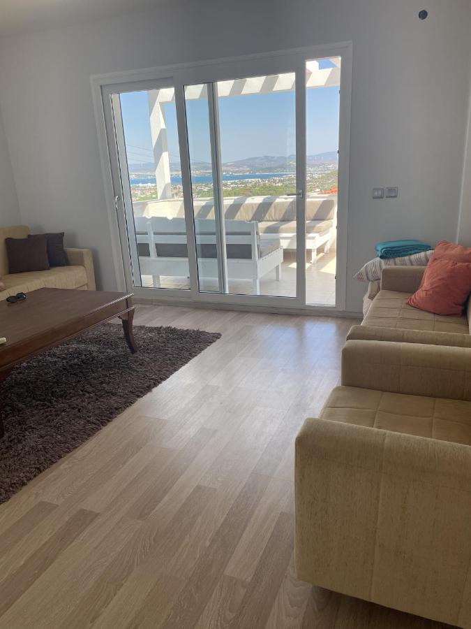 Luxury Villa With Amazing View, Cesme Bagian luar foto