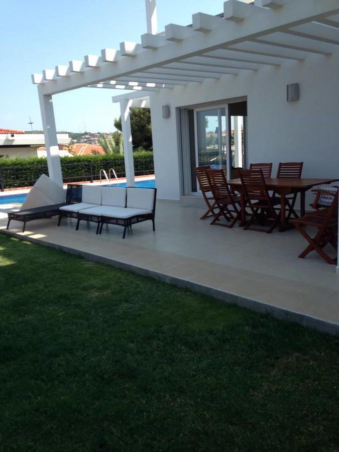 Luxury Villa With Amazing View, Cesme Bagian luar foto